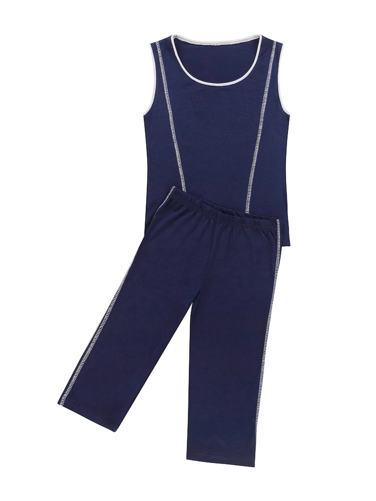 Костюм спортивный( футболка+капри) вискоза 128-152