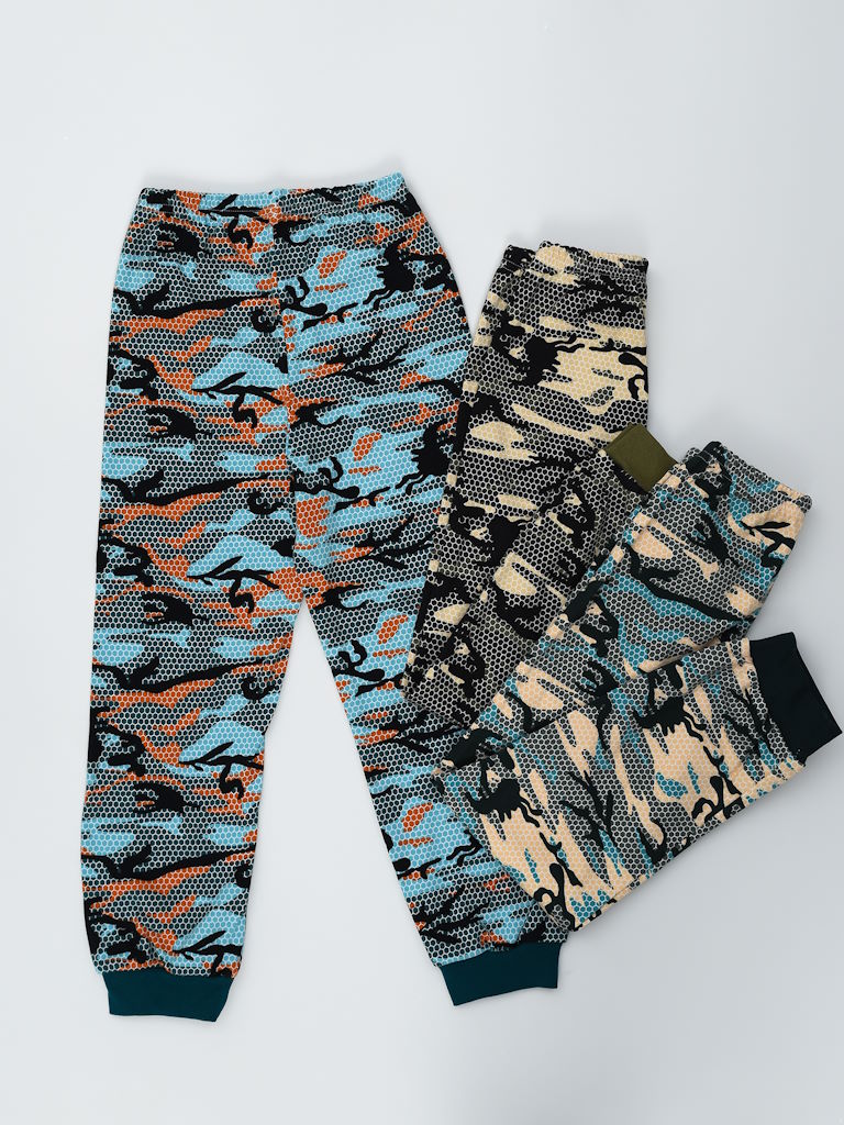 Брюки спортивные на манжетах 128-152