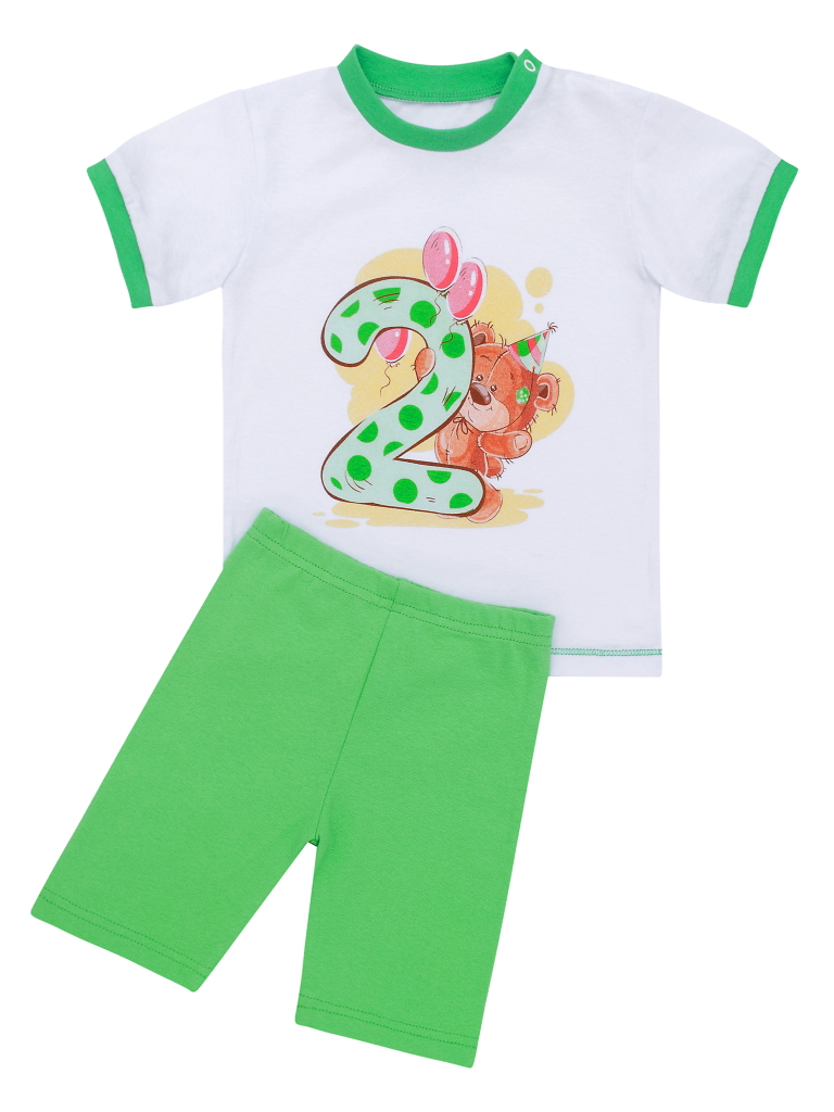 Костюм (футболка+велосипедки) 86-104 КМ-001