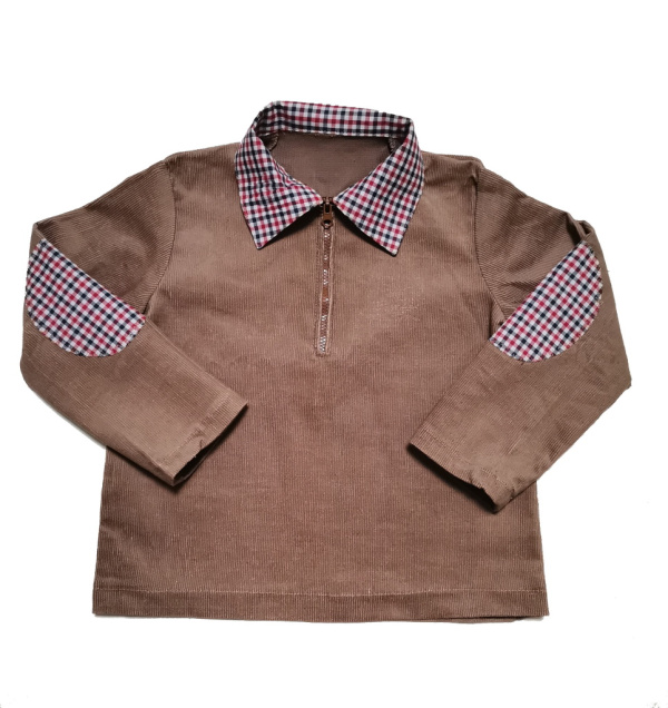 Рубашка Поло вельвет 92-104