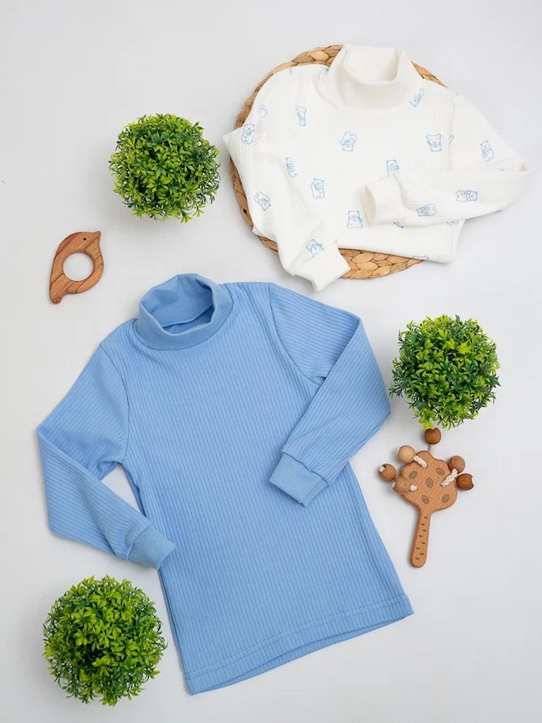 Водолазка рубчик 86-98 В-017