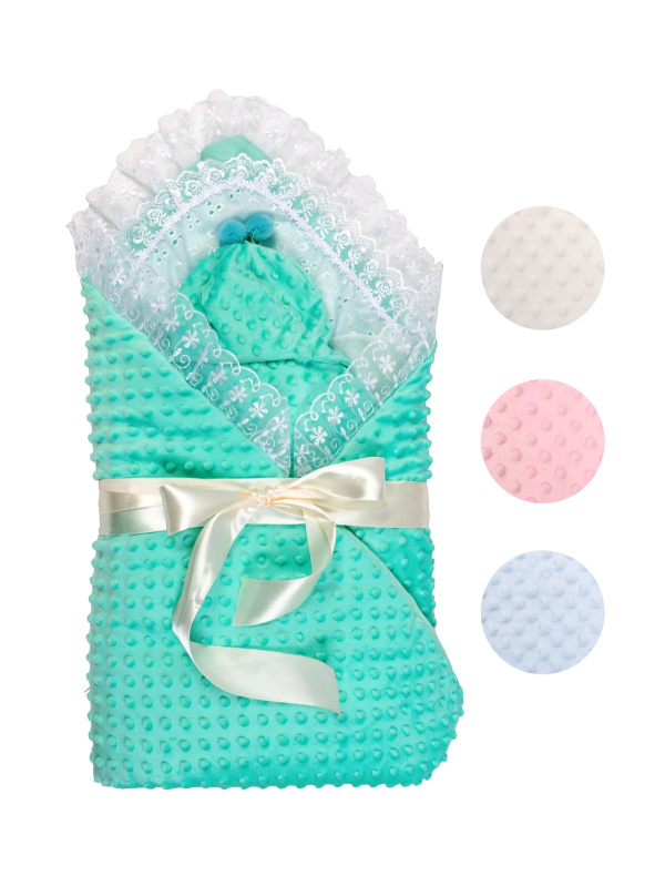 Набор на выписку вельбоа (одеяло) 7 предметов КВТ-34