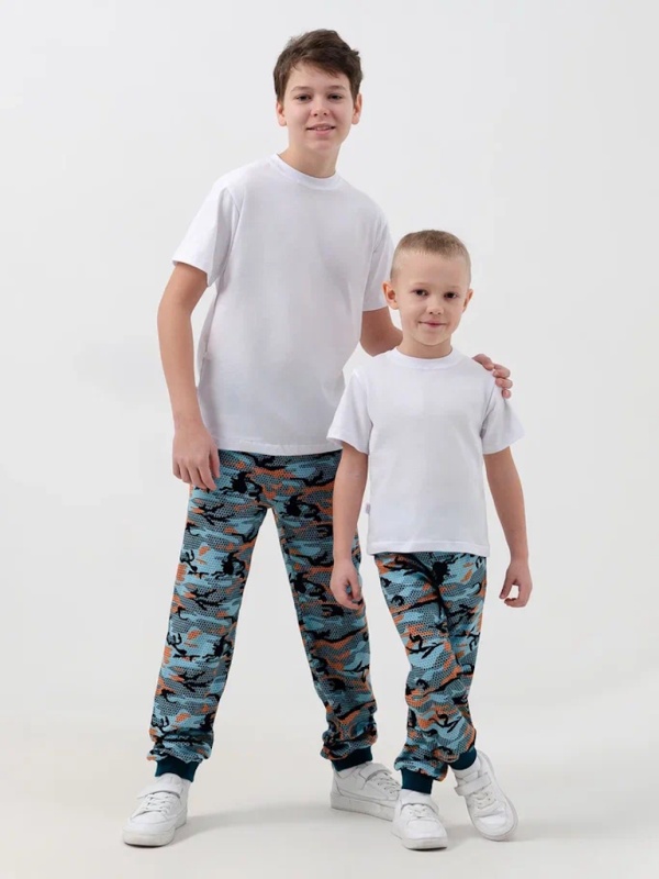 Брюки спортивные на манжетах 128-152