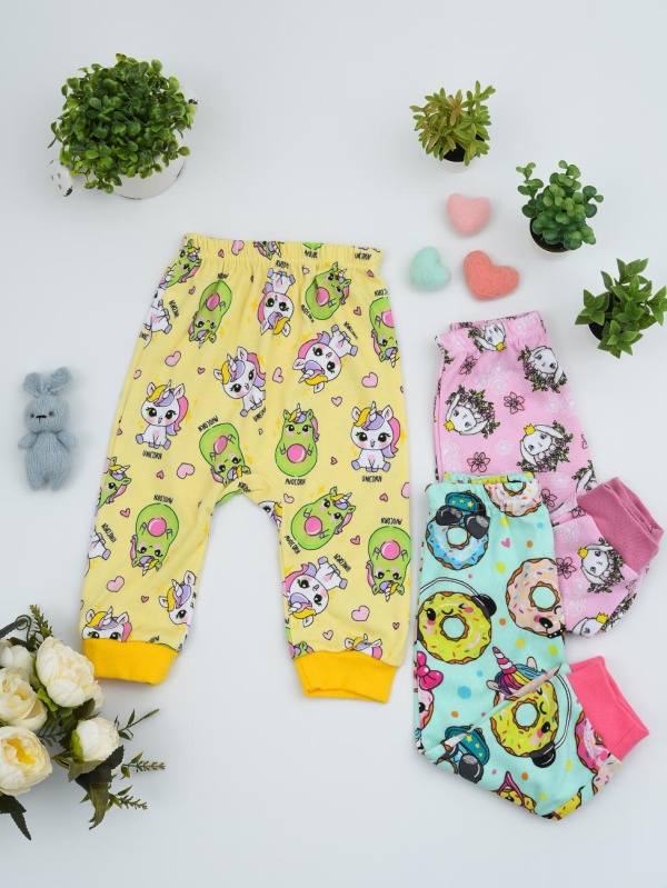 Штанишки на манжете интерлок 92-104 ПМ-008-1