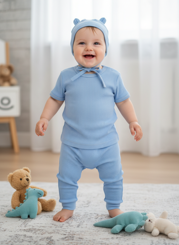 Футболка на плече кнопка 68-86 Ф-017