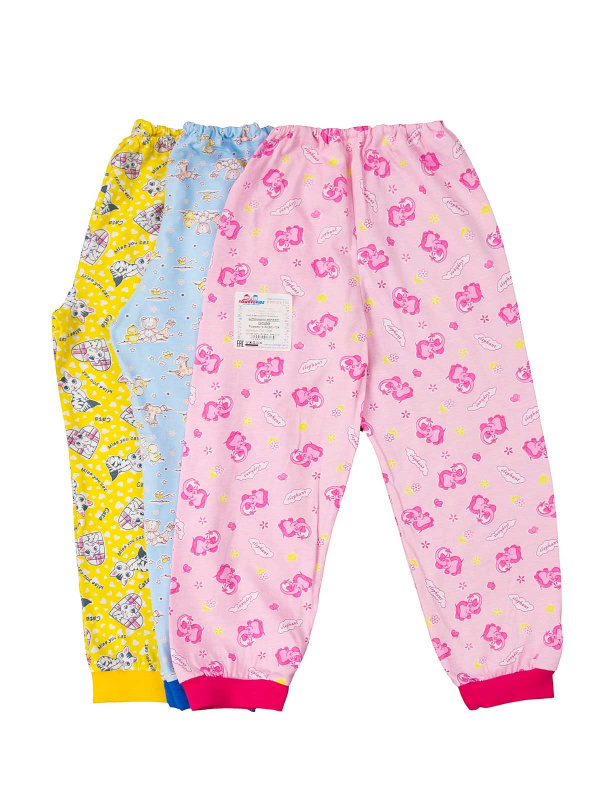 Штанишки на манжете кулирка 98;104