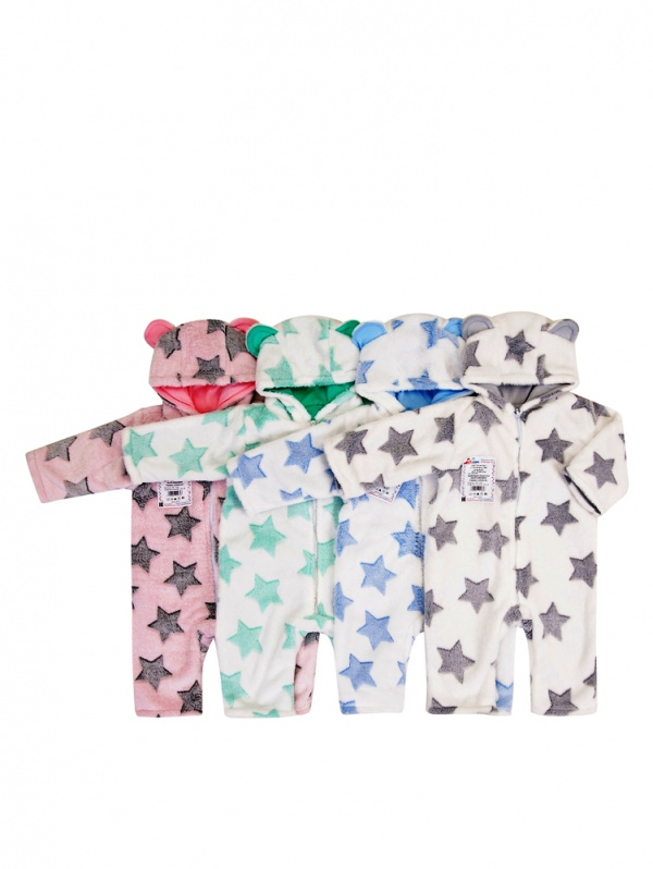 Комбинезон пушистик на подкладке 62-74