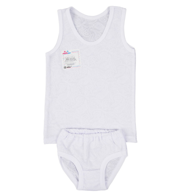 Комплект (майка+трусы) ажур 28-36 МТД-006