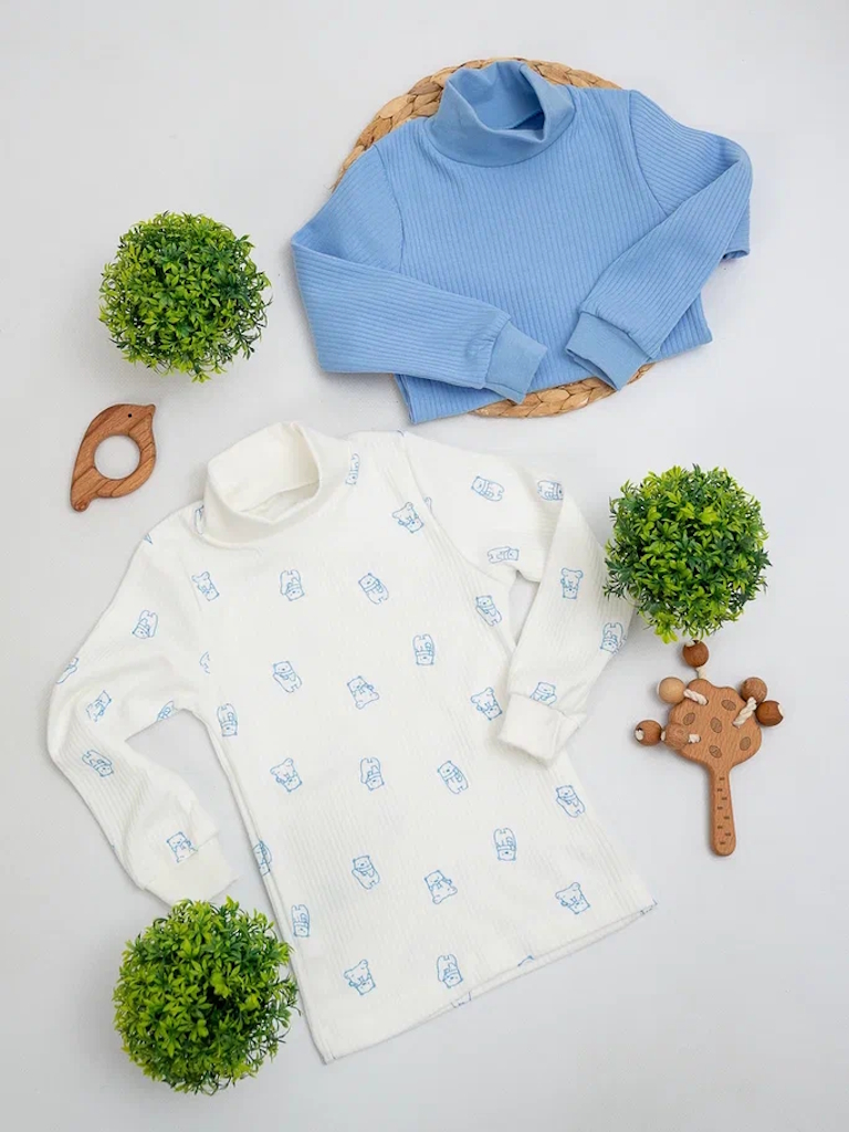 Водолазка рубчик 86-98 В-017