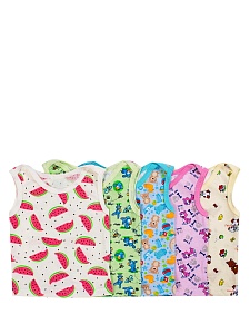 Майка лодочка кулирка 68-80