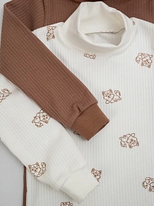 Водолазка рубчик 86-98 В-017