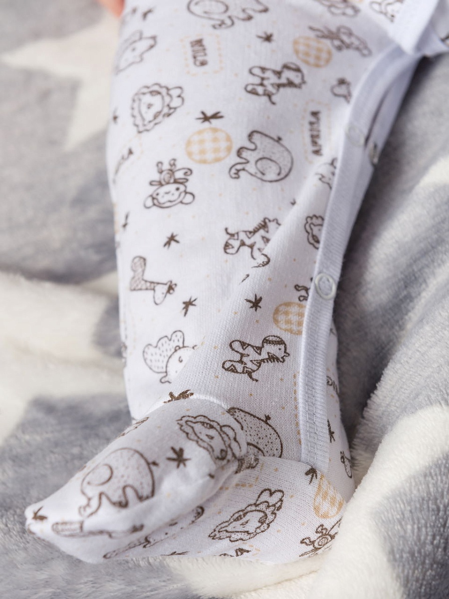 Комбинезон реглан футер 62-86   КЗ-008