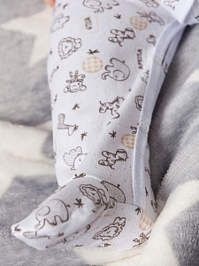 Комбинезон реглан футер 62-86   КЗ-008