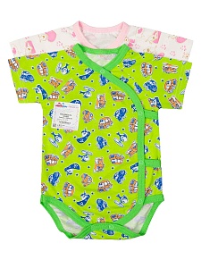 Боди кор. рукав реглан (кулирка)р.62-80