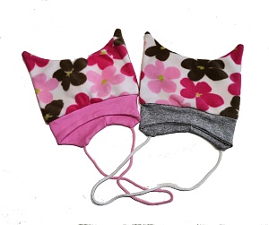 Шапка Ушки флис 44-46 Ш-1-1