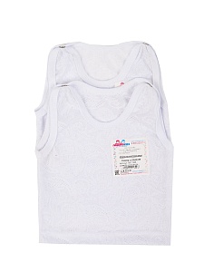 Майка на кнопках кулирка-ажур 22-26