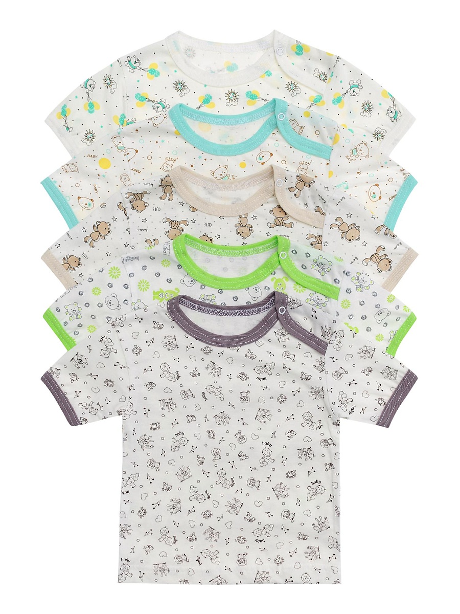 Футболка на плече кнопка 22-28 Ф-001