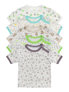 Футболка на плече кнопка 22-28 Ф-001