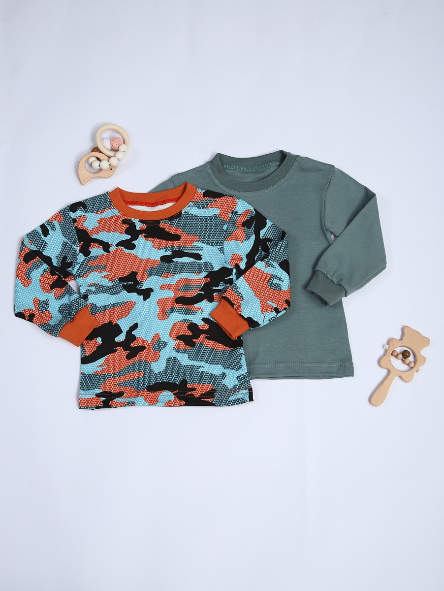 Кофта с длинным рукавом интерлок 68-86 К-014