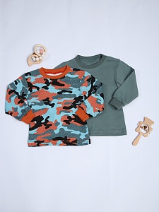 Кофта с длинным рукавом интерлок 68-86 К-014