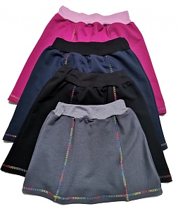 Юбка футер петля 122-140