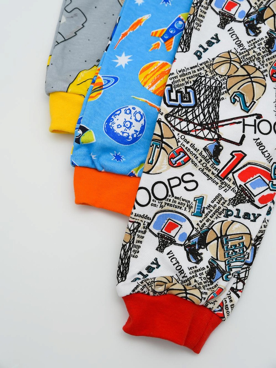 Штанишки на манжете интерлок 92-104 ПМ-008-1