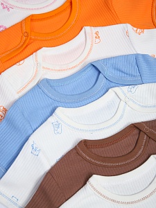 Футболка на плече кнопка 68-86 Ф-017