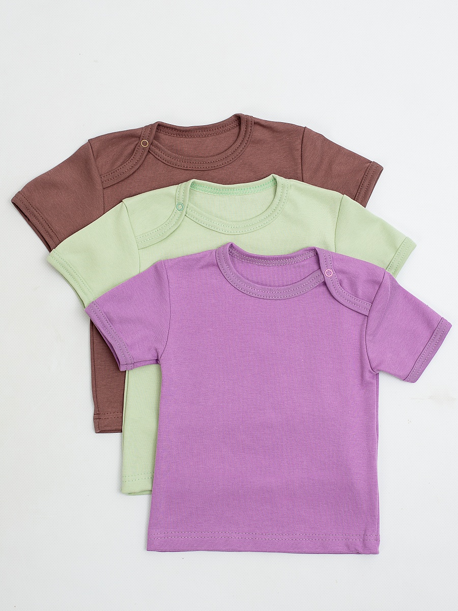 Футболка на плече кнопка 68-86 Ф-013