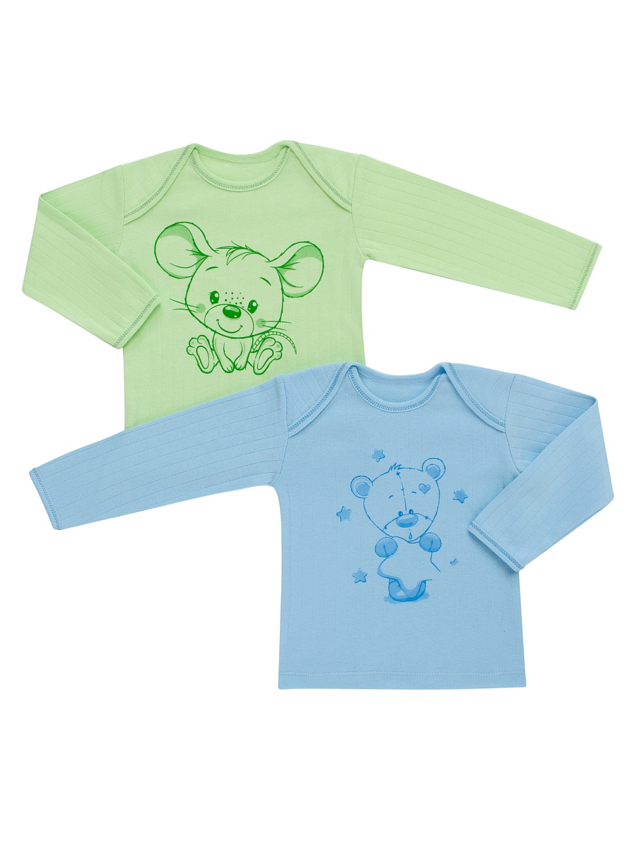 Кофта с печатью интерлок 68-86 К-001