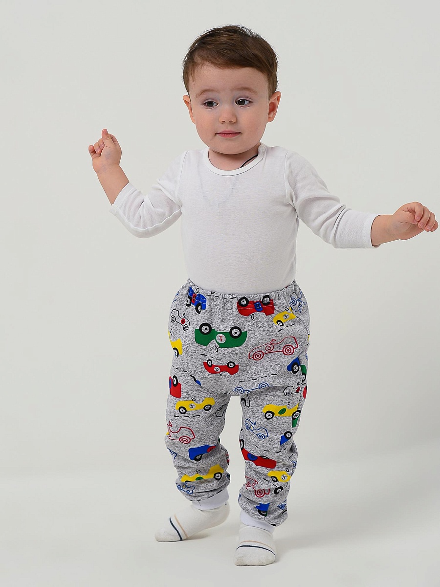 Штанишки на манжете кулирка 98;104