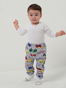 Штанишки на манжете кулирка 98;104