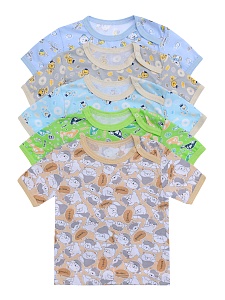 Футболка на плече кнопка 22-28 Ф-001