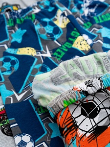 Штанишки на манжете футер с начесом 110-128