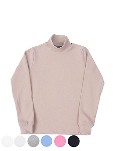 Водолазка длинный рукав рибана лайкрой 134-152