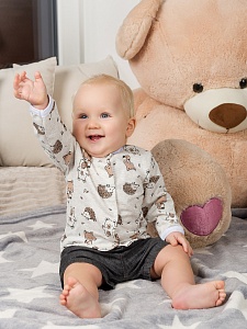 Кофта на кнопках кулирка 86-92