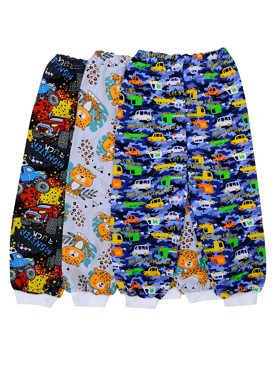 Штанишки на манжете футер 86-92