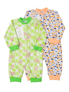 Комбинезон на манжетах  кулирка 62-86    КЗ-006