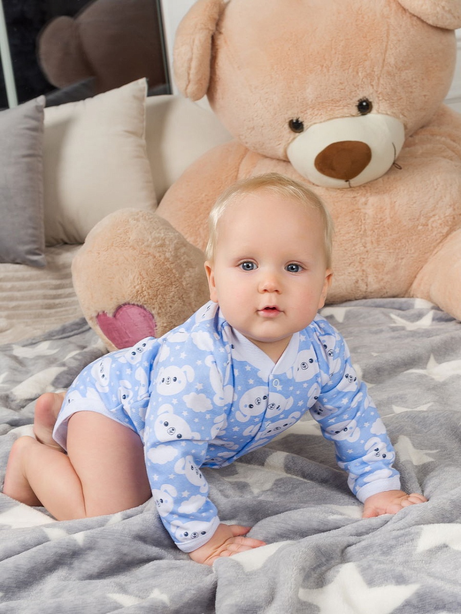 Боди дл.рукав (футер) 62-86