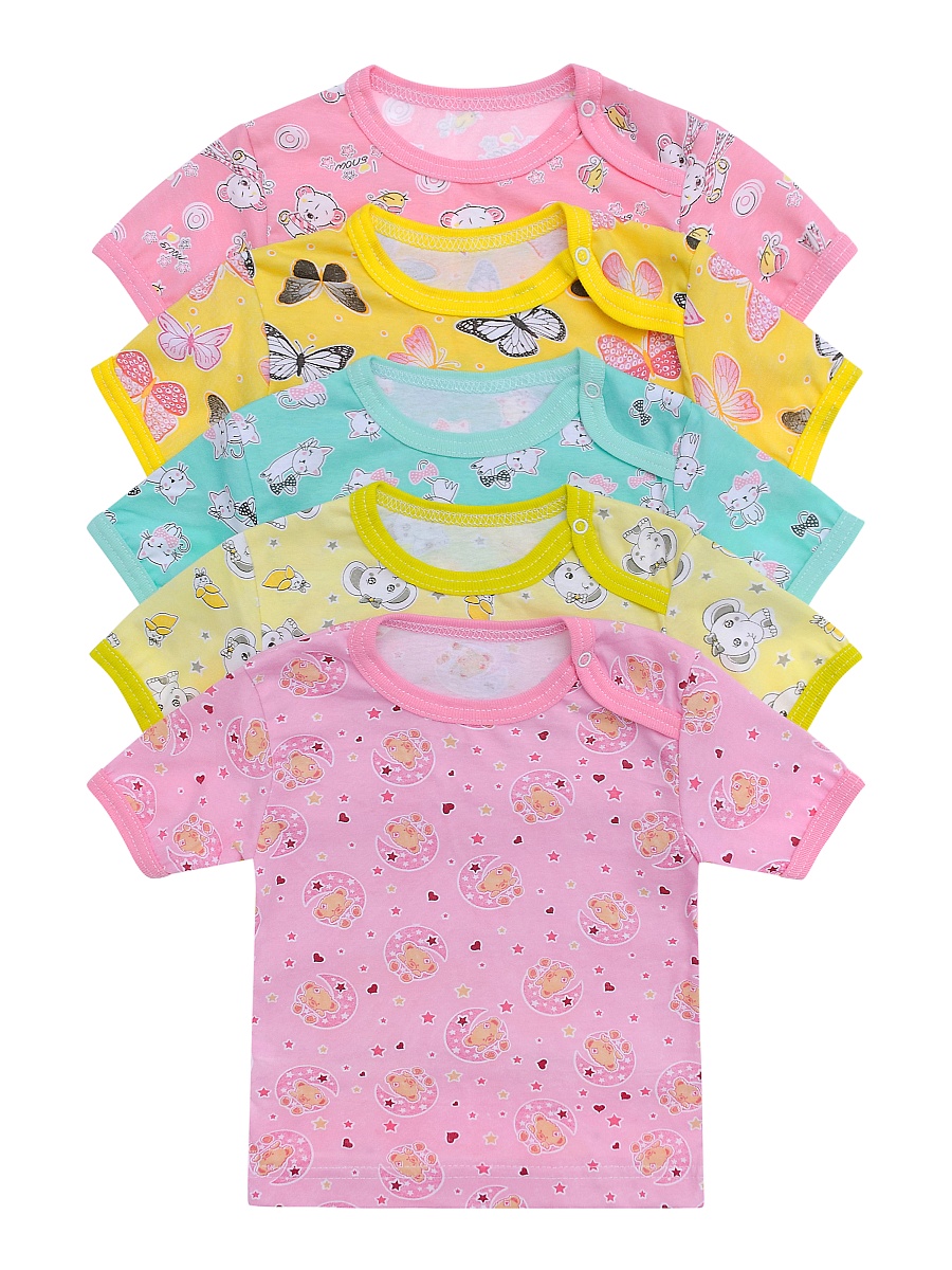 Футболка на плече кнопка 22-28 Ф-001