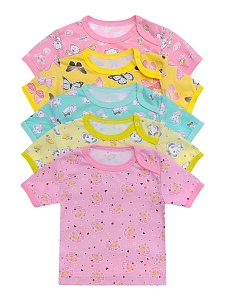 Футболка на плече кнопка 22-28 Ф-001