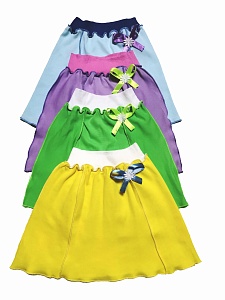 Юбка клин интерлок 30-32