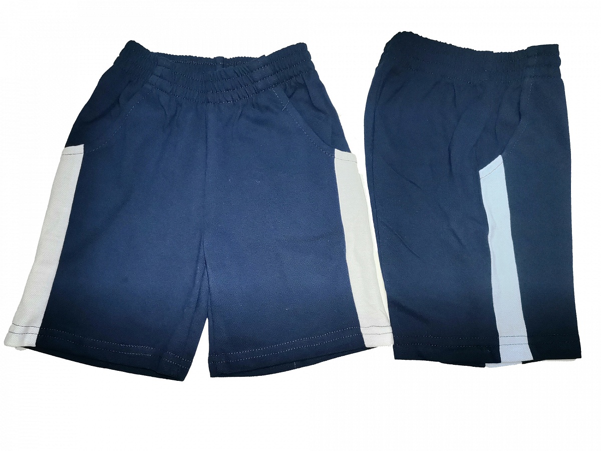 Шорты с карманами со вставкой 98-110