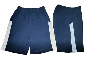 Шорты с карманами со вставкой 98-110