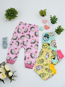 Штанишки на манжете интерлок 92-104 ПМ-008-1