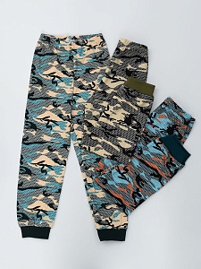 Брюки спортивные на манжетах 128-152