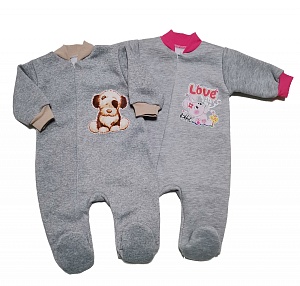 Комбинезон на молнии " Мишутка" 18-24