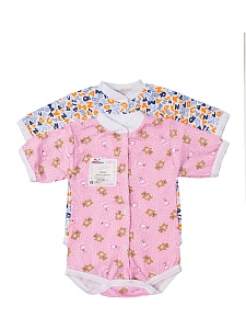 Боди кор. рукав (кулирка)р.18-22