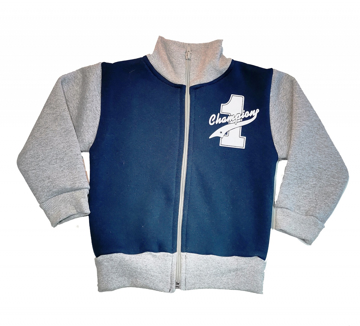 Толстовка на молнии футер 28-30