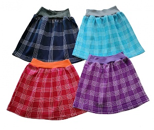 Юбка клиньями интерлок 80