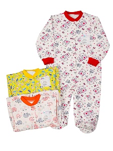 Комбинезон футер 74-86